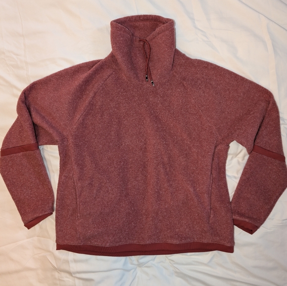 Nike Sweaters - Nike Pull Over Red Fleece (Cross posted!)